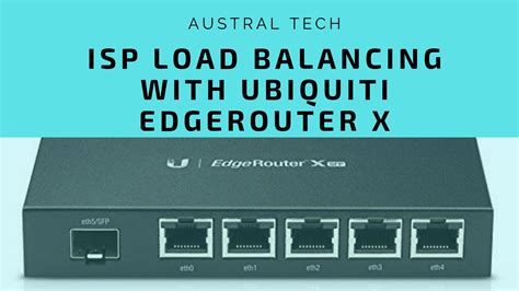 7 or lower) 2 USB ports for 3G4G modem or extra storage Up to 4 WAN for Load Balancing or Failover (BBn model) Built-in 802. . Ubiquiti wan load balancing
